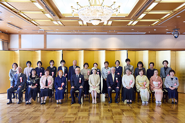 受賞者の集合写真