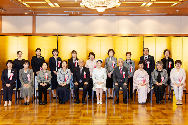 総裁表彰・会長表彰受賞者記念写真