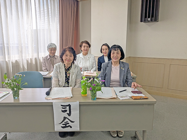 総会前の理事の皆様